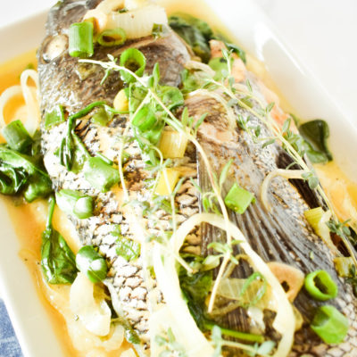 Whole Steamed Fish