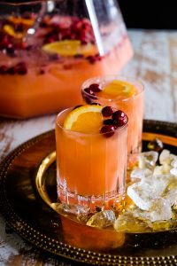 Holiday Cocktail drinks, Rum Punch 