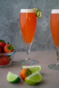 Strawberry Pisco Sour