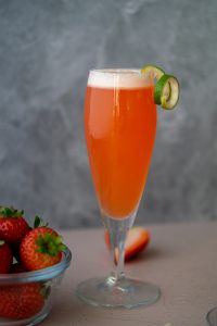 Strawberry Pisco Sour