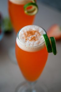 Strawberry Pisco Sour